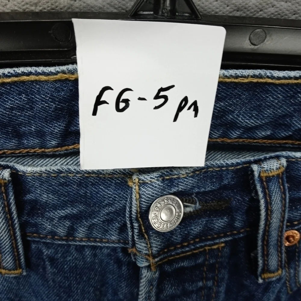Levi's 501XX men's button fly blue jeans sz 29x34 Fg5pm